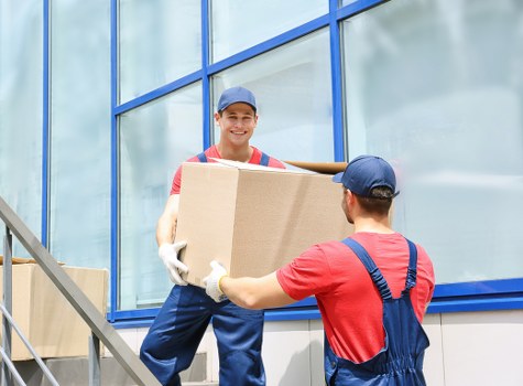 Local van service for a move in Redbridge