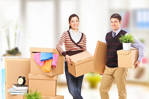 Waste removal items prepared for lawful disposal