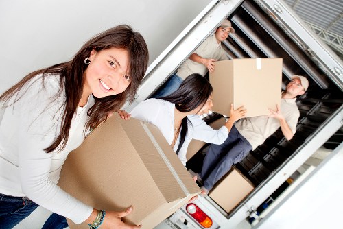 Local office movers handling commercial access challenges in Redbridge